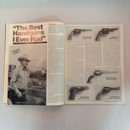 Vintage Jun 1989 Shooting Times Magazine Ruger's First .223 Bolt Rifle Ultimate Long-Range Lever-Action Cartridge