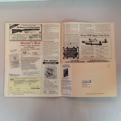 Vintage Jun 1989 Shooting Times Magazine Ruger's First .223 Bolt Rifle Ultimate Long-Range Lever-Action Cartridge
