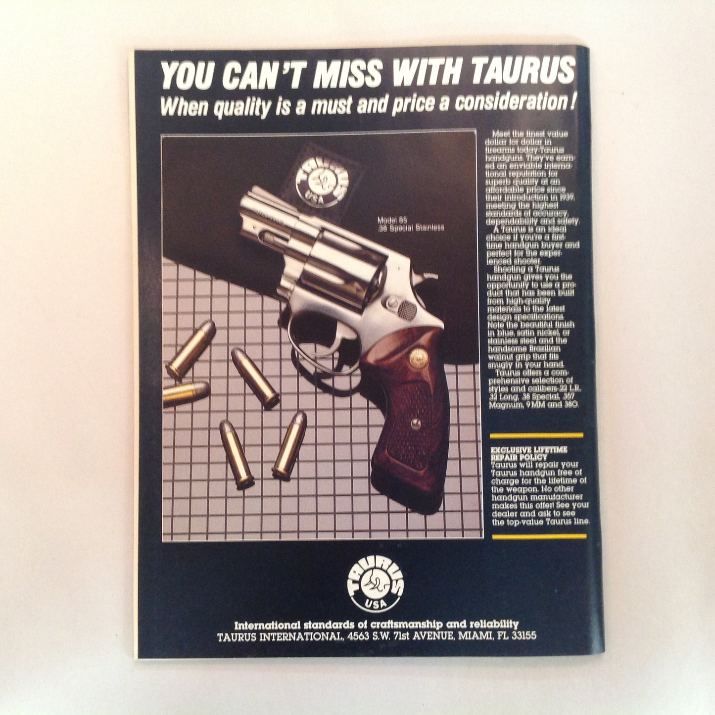 Vintage Jun 1989 Shooting Times Magazine Ruger's First .223 Bolt Rifle Ultimate Long-Range Lever-Action Cartridge