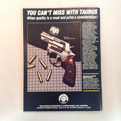Vintage Jun 1989 Shooting Times Magazine Ruger's First .223 Bolt Rifle Ultimate Long-Range Lever-Action Cartridge