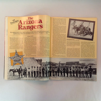 Vintage Jul 1991 Shooting Times Magazine Lever Actions Arizona Rangers Government Model Pistol
