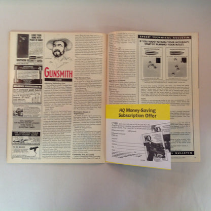 Vintage Jul 1991 Shooting Times Magazine Lever Actions Arizona Rangers Government Model Pistol