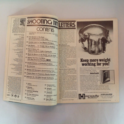 Vintage Feb 1982 Shooting Times Magazine Special Reloading Issue 7mms Magnum Revolvers