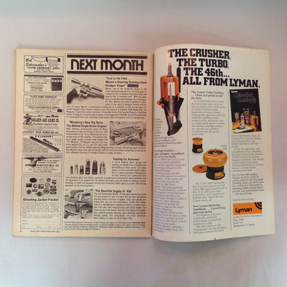Vintage Feb 1982 Shooting Times Magazine Special Reloading Issue 7mms Magnum Revolvers