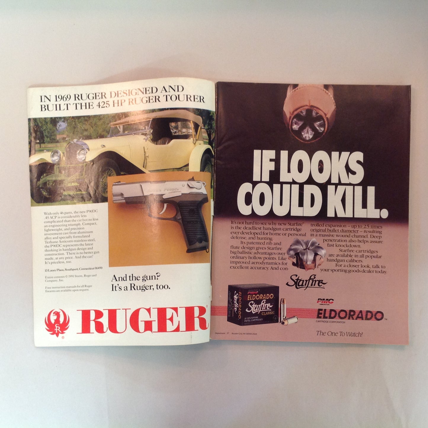 Vintage Feb 1992 Shooting Times Magazine The Magnums: A Terrific Trio Special Reloading Issue