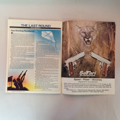 Vintage Feb 1992 Shooting Times Magazine The Magnums: A Terrific Trio Special Reloading Issue