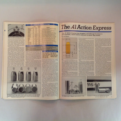 Vintage Aug 1990 Shooting Times Magazine .40-Caliber Takeover 30th Anniversary Exclusive