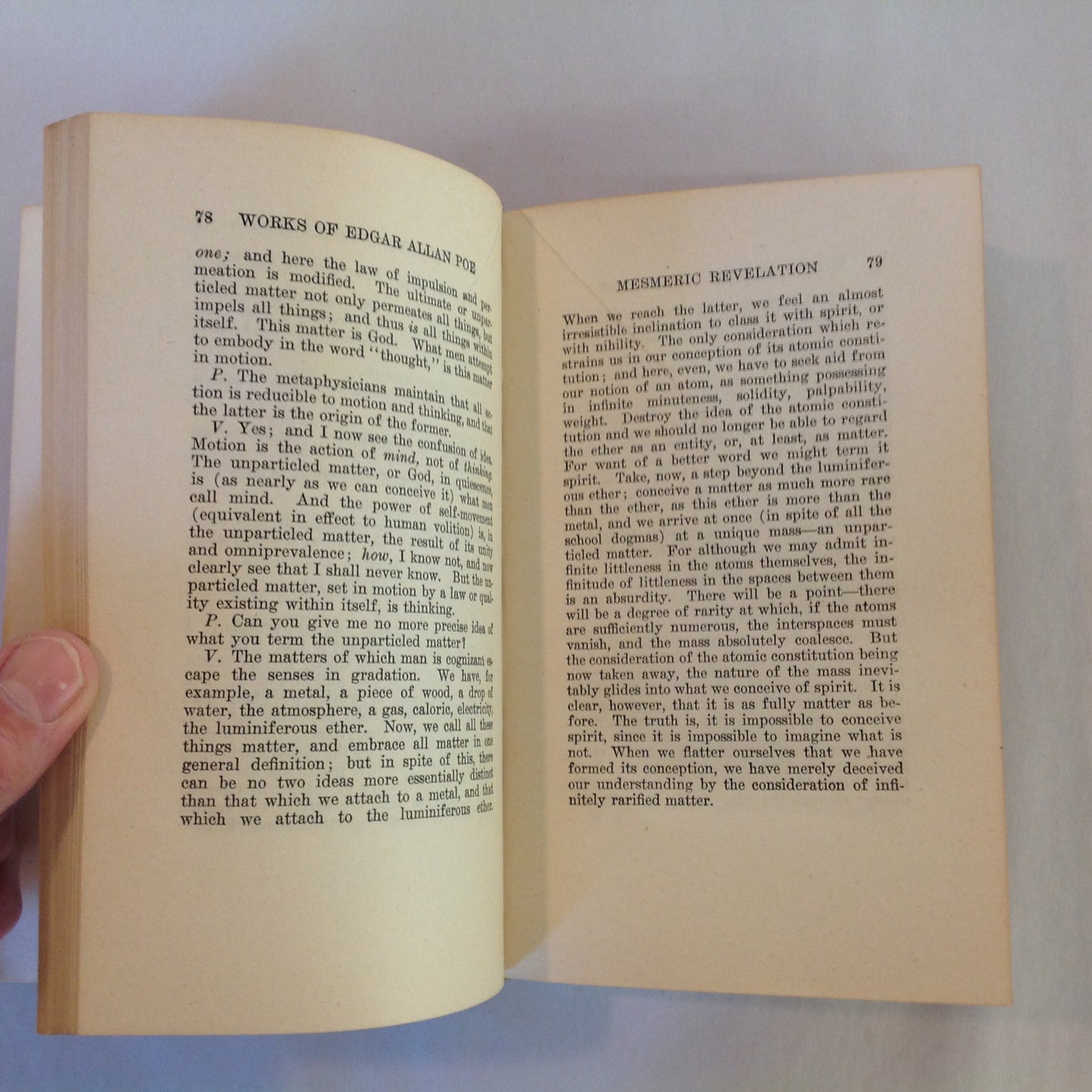 Antique 1904 Hardcover The Works of Edgar Allan Poe Vol III Funk Wagnalls Edition