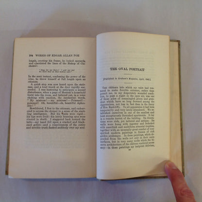 Antique 1904 Hardcover The Works of Edgar Allan Poe Vol III Funk Wagnalls Edition