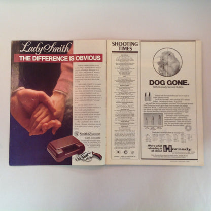 Vintage May 1989 Shooting Times Magazine .357 Magnum Breakthroughs "The Year My Hunting Luck Vanished"