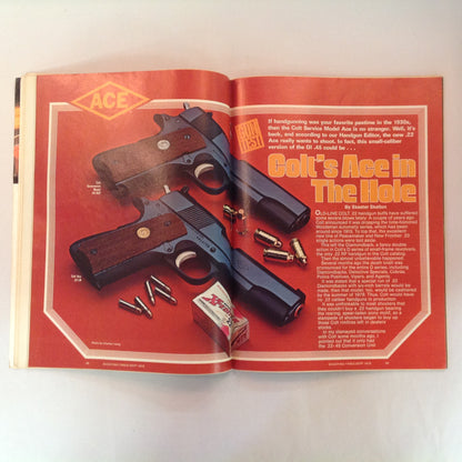 Vintage Sep 1978 Shooting Times Magazine Colt's Ace in the Hole .22 RF in .45 Auto Style Savage M110-S Complete Guide to .22 Magnums