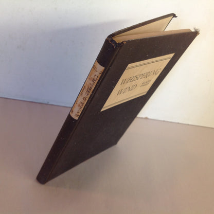 Vintage 1947 Signed Hardcover Whispering Wind Gladys Oakley First Edition Michigan Poetry