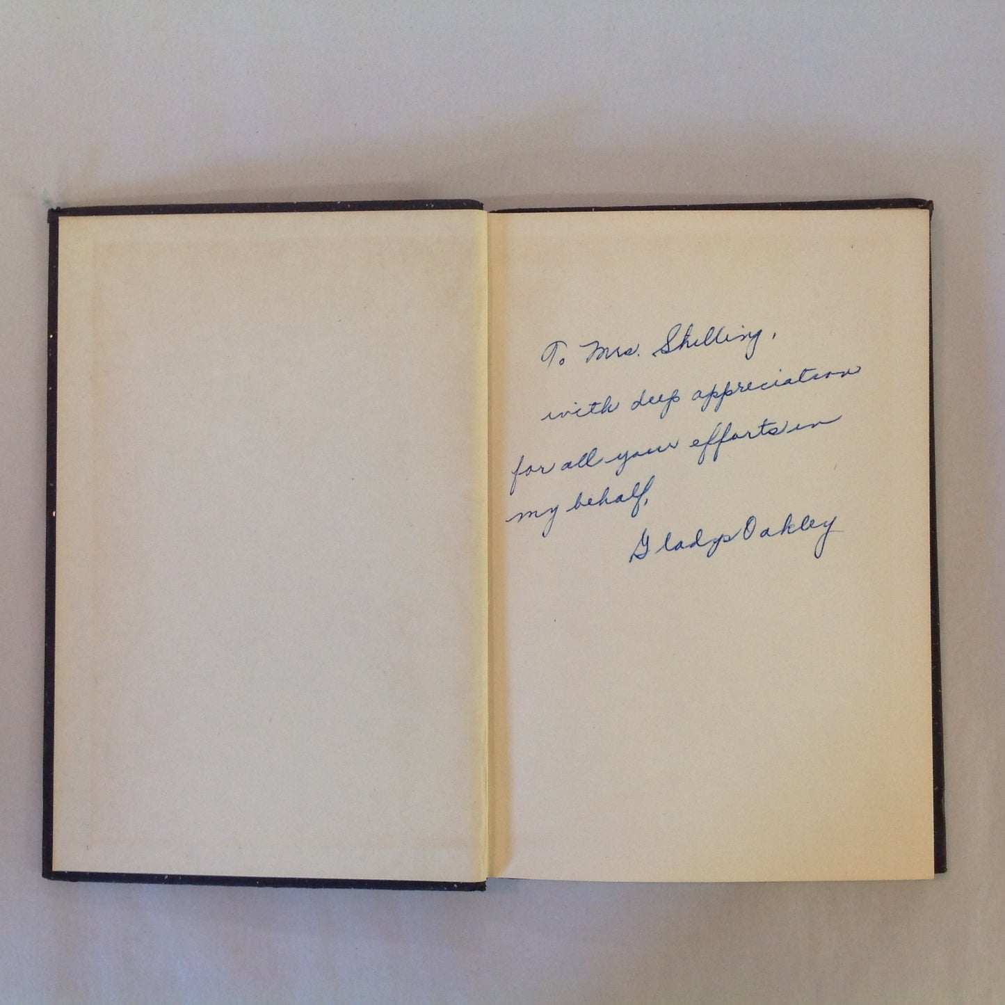 Vintage 1947 Signed Hardcover Whispering Wind Gladys Oakley First Edition Michigan Poetry