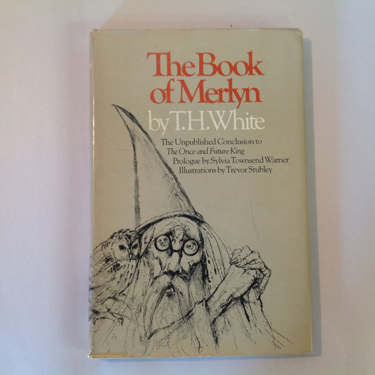 Vintage 1977 Hardcover The Book of Merlyn T. H. White BCE Conclusion to Once and Future King