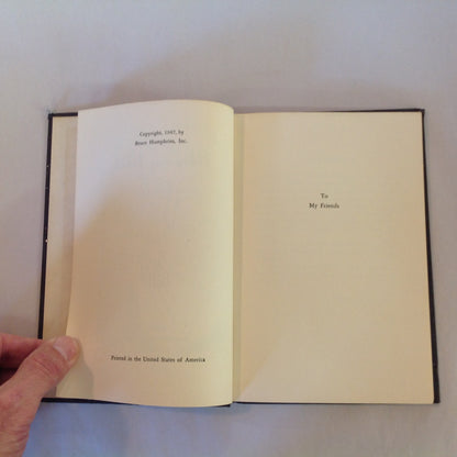 Vintage 1947 Signed Hardcover Whispering Wind Gladys Oakley First Edition Michigan Poetry