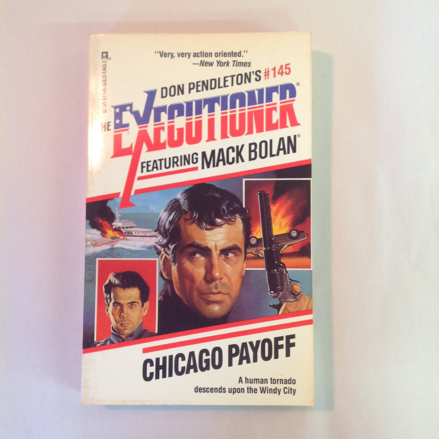 Vintage 1991 Mass Market Paperback The Executioner Featuring Mack Bolan #146: Deadly Tactics Don Pendleton