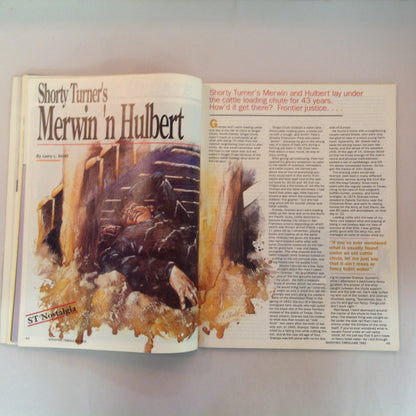 Vintage Jun 1992 Shooting Times Magazine Stainless-Steel Bolt Rifles 10-Shot Revolver .45 Auto Pistols
