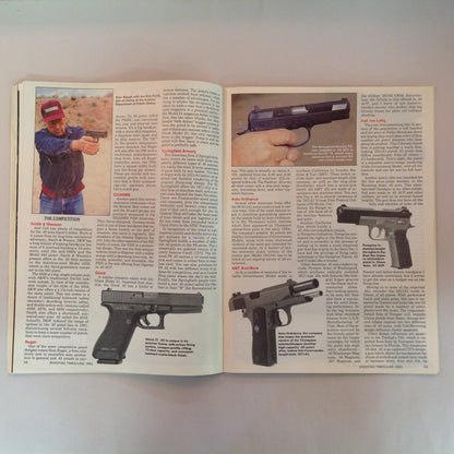 Vintage Jun 1992 Shooting Times Magazine Stainless-Steel Bolt Rifles 10-Shot Revolver .45 Auto Pistols