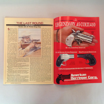 Vintage Jun 1992 Shooting Times Magazine Stainless-Steel Bolt Rifles 10-Shot Revolver .45 Auto Pistols