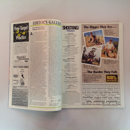 Vintage Oct 2000 Shooting Times Magazine Exclusive: New-Age High-Tech Handguns .460 Rowland Savage Smokeless Powder