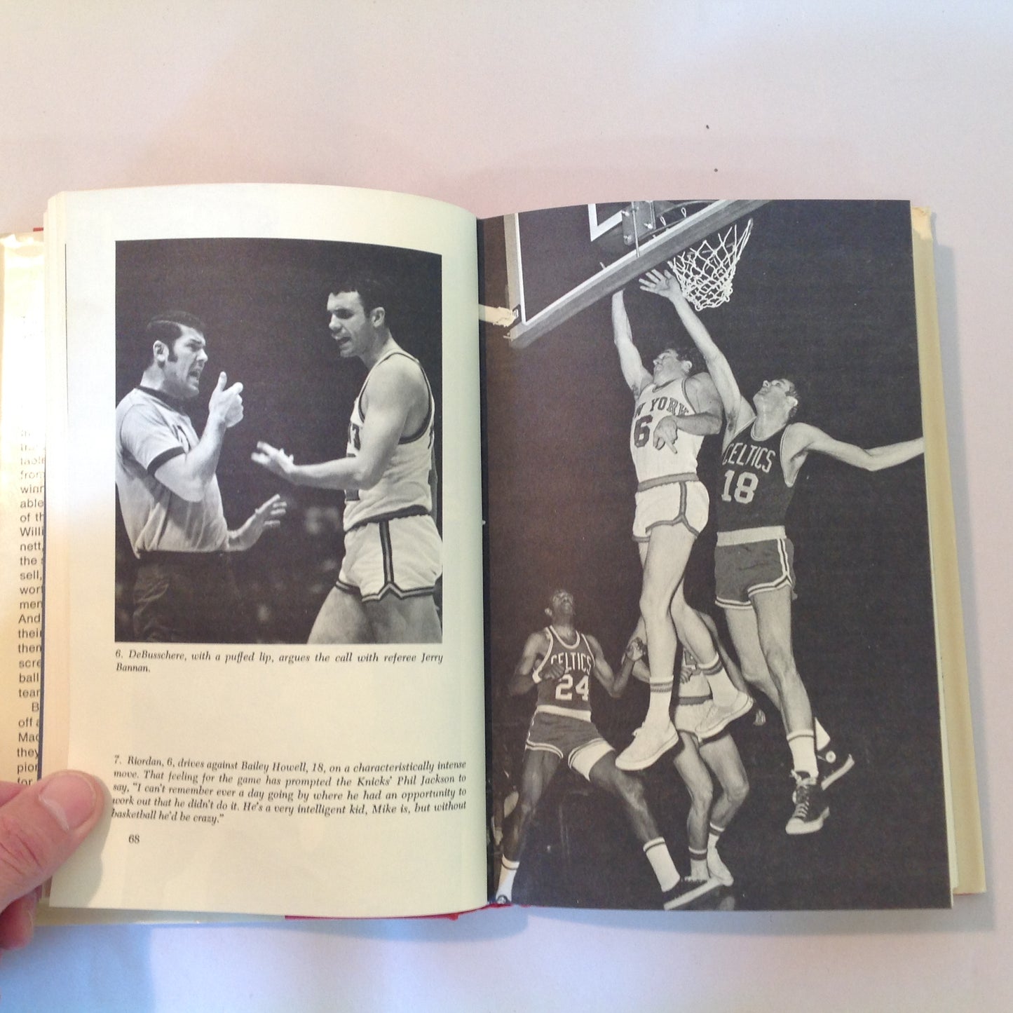 Vintage 1970 Hardcover Miracle On 33rd Street: The N.Y. Knickerbockers' Championship Season Phil Berger First Ed
