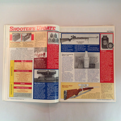 Vintage Sep 1991 Shooting Times Magazine Special Rifle/Handgun Hunting Issue Long-Range Rifle Challenge .475 Magnum Ram-Line .22 Pistol