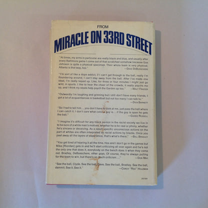 Vintage 1970 Hardcover Miracle On 33rd Street: The N.Y. Knickerbockers' Championship Season Phil Berger First Ed
