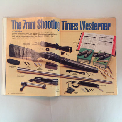 Vintage Sep 1991 Shooting Times Magazine Special Rifle/Handgun Hunting Issue Long-Range Rifle Challenge .475 Magnum Ram-Line .22 Pistol