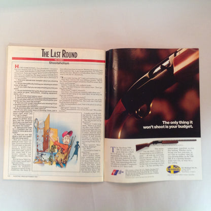 Vintage Sep 1991 Shooting Times Magazine Special Rifle/Handgun Hunting Issue Long-Range Rifle Challenge .475 Magnum Ram-Line .22 Pistol