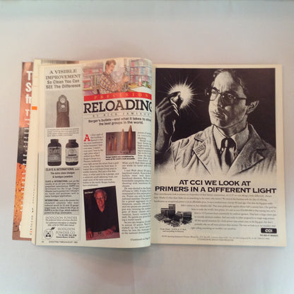 Vintage Aug 1993 Shooting Times Magazine 35-Gun Report: 9mm Auto Pistol Buyer's Guide Special Rifle Report