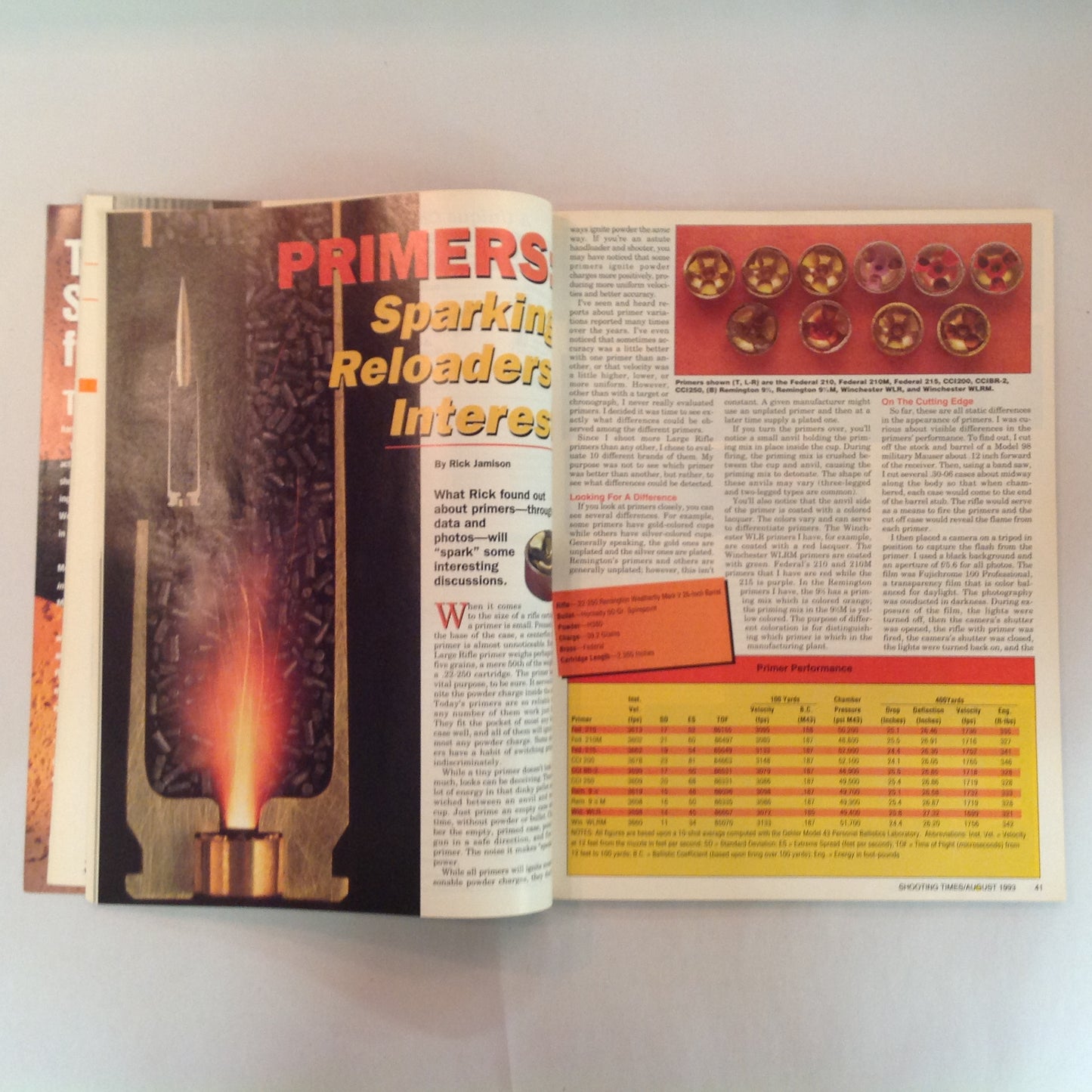 Vintage Aug 1993 Shooting Times Magazine 35-Gun Report: 9mm Auto Pistol Buyer's Guide Special Rifle Report