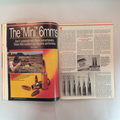 Vintage Aug 1993 Shooting Times Magazine 35-Gun Report: 9mm Auto Pistol Buyer's Guide Special Rifle Report