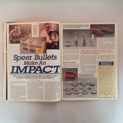 Vintage Aug 1993 Shooting Times Magazine 35-Gun Report: 9mm Auto Pistol Buyer's Guide Special Rifle Report