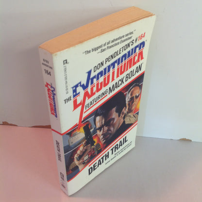 Vintage 1992 Mass Market Paperback The Executioner Featuring Mack Bolan #164: Death Trail Don Pendleton