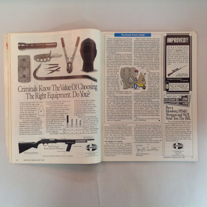 Vintage Aug 1991 Shooting Times Magazine Ruger's .45 Auto Is Ready Colt's .223 Binoculars for Hunting