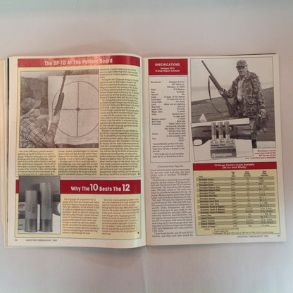 Vintage Aug 1991 Shooting Times Magazine Ruger's .45 Auto Is Ready Colt's .223 Binoculars for Hunting