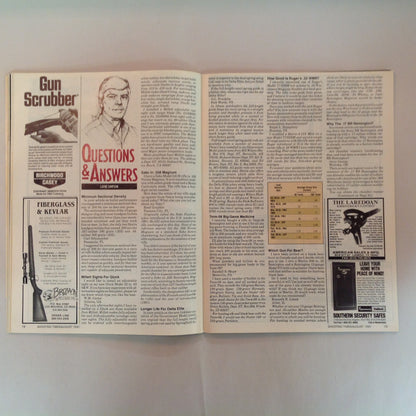 Vintage Aug 1991 Shooting Times Magazine Ruger's .45 Auto Is Ready Colt's .223 Binoculars for Hunting