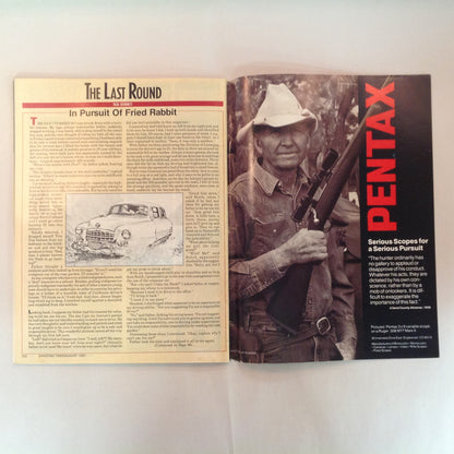 Vintage Aug 1991 Shooting Times Magazine Ruger's .45 Auto Is Ready Colt's .223 Binoculars for Hunting