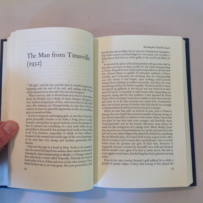 Vintage 1986 Hardcover Mostly Golf: A Bernard Darwin Anthology Peter Ryde, Editor C&G First