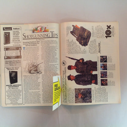 Vintage Apr 1993 Shooting Times Magazine High-Capacity Auto Pistols Top 25 Rifle Cartridges Handgun Hunting Challenge