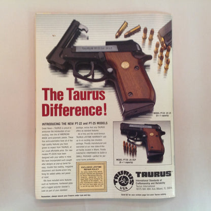 Vintage Apr 1993 Shooting Times Magazine High-Capacity Auto Pistols Top 25 Rifle Cartridges Handgun Hunting Challenge