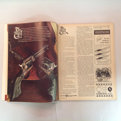 Vintage Sep 1971 Shooting Times Magazine Savage .250-3000 Handgunner's Delight 10 FAQ About Shotguns