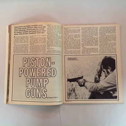 Vintage Sep 1971 Shooting Times Magazine Savage .250-3000 Handgunner's Delight 10 FAQ About Shotguns