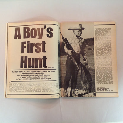 Vintage Sep 1971 Shooting Times Magazine Savage .250-3000 Handgunner's Delight 10 FAQ About Shotguns