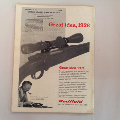 Vintage Sep 1971 Shooting Times Magazine Savage .250-3000 Handgunner's Delight 10 FAQ About Shotguns