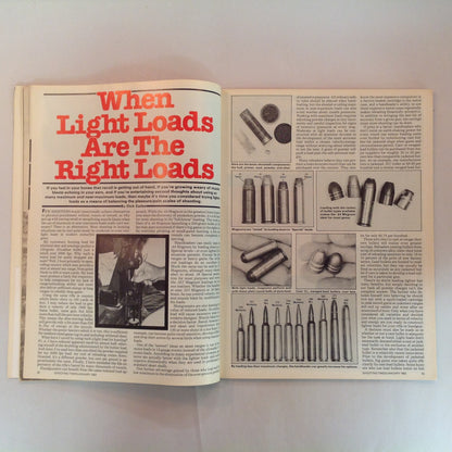 Vintage Jan 1983 Shooting Times Magazine Dan Wesson's First Stainless M715 .357 Magnum Handloading Bonus Fiberthane Stock
