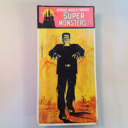 Vintage 1970's Official World Famous Monsters Frankenstein Monster in Package