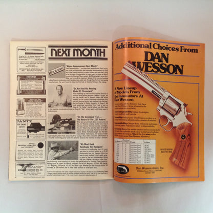 Vintage Jan 1983 Shooting Times Magazine Dan Wesson's First Stainless M715 .357 Magnum Handloading Bonus Fiberthane Stock