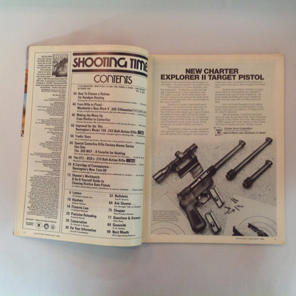 Vintage Sep 1980 Shooting Times Magazine Remington's New M788 In .243 CF Rifles Special Hunting-Ammo Report Weatherby's First Pistol