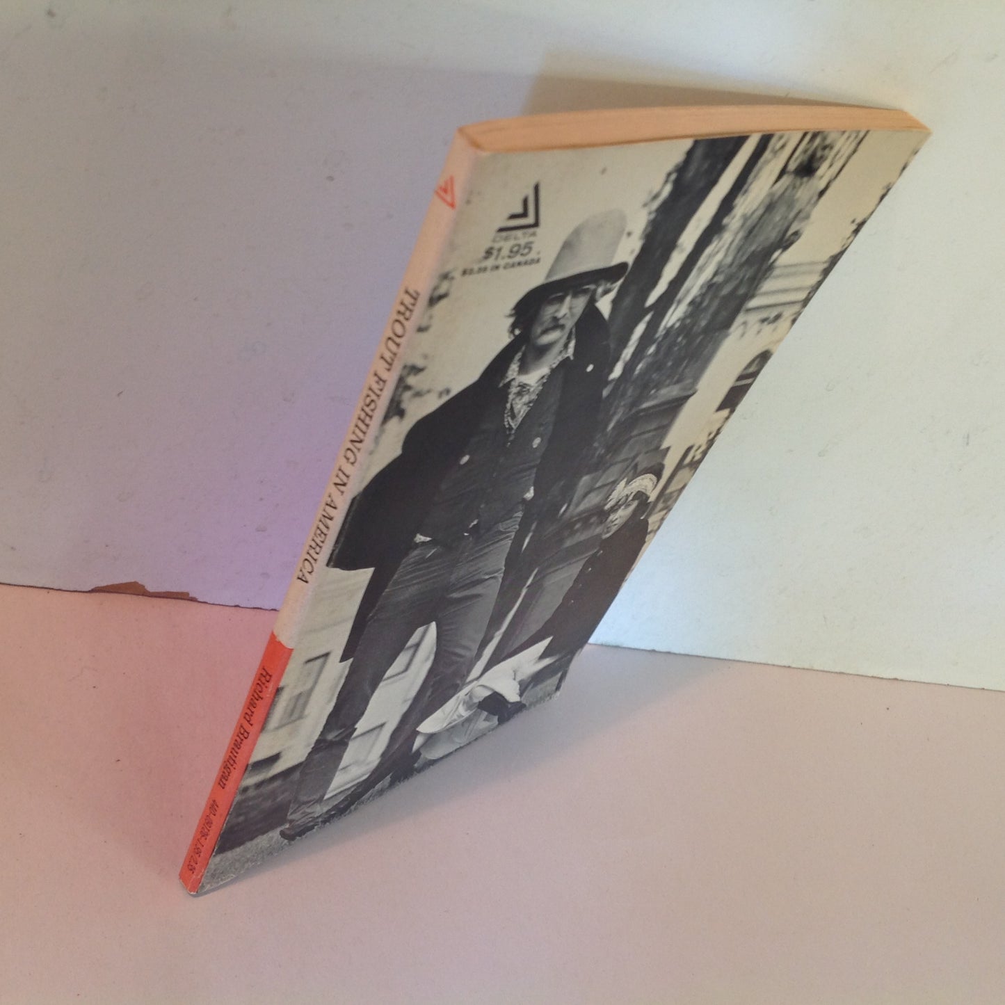 Vintage 1967 Trade Paperback Trout Fishing In America Richard Brautigan Delta